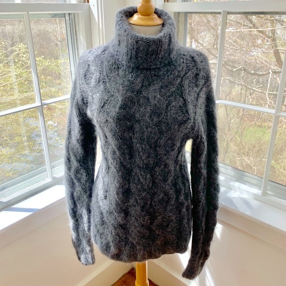 MICHAEL KORS Runway soft chunky kid mohair cables - Picture 2 of 12